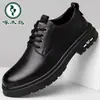 Zapatos de Cuero Formales de Negocios de Alta Gama Woodpecker para Hombre Transpirables Resistentes al Desgaste Zapatos Casuales Botas Martin para Aumentar la Altura Suela Suave Zapatos de Plataforma Ligeros