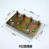 Acessórios de fibra óptica: suporte de flange, clipe para cabo de descida, carretel, poste de fixação de cabo de fibra óptica, prisioneiro sextavado, perfuração de furo horizontal (M4/M6).