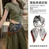Cinto Lenço de Seda Estilo Coreano Acessório de Cintura em Camadas Personalidade da Moda Estilo Garota Popular com Acessório de Cinto Jeans Gravata Novo Modelo 2026 para Mulheres