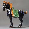 Tang Sancai Cavalo Cavalo de Cerâmica Seis Enfeites de Cavalo Presente de Artesanato para Casa Cavalo para Enfeites de Sucesso Objeto Imediatamente Rico