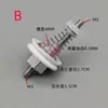 Abrazadera para Hilo Tensor de Hilo Accesorios para Máquina Circular Máquina de Pelusa Abrazadera Magnética para Hilo Resorte Pagoda Pie Tensor de Acero Inoxidable