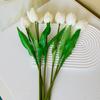 Tulipa PU 50cm de comprimento flor artificial toque flor falsa comércio exterior transfronteiriço flor de seda casamento especial