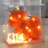 1314 Mini Flor Eterna Unicornio Espuma de Polietileno 520 Día de San Valentín Regalo de Navidad Flor de Simulación Unicornio Al por Mayor
