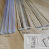 Fábrica IVA transparente esmerilado con agujero con tornillo con resorte endurecido plástico esmerilado acrílico orgánico bisagra