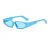 Nuevas Gafas de Sol de Moda Tendencia Marco Pequeño Ojo de Gato ins Gafas de Sol de Personalidad Transfronterizas Europeas y Americanas Gafas Dulces Simples para Mujer