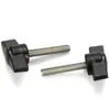 Destornillador de Acero Inoxidable 304 con Mango en T 40# con Cabeza de Goma en T, Tornillo de Apriete Manual, Tornillo de Mango Mecánico, Sujetador de Perno.