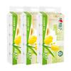 Papel higiénico sin núcleo de cuatro capas, rollo de papel higiénico doméstico, serie preferida de impresión cardíaca LR110, 100 g, paquete de 10