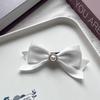 Retro francés Lazo de perlas accesorios producto semiacabado horquilla accesorios para el cabello flor para zapato funda para teléfono móvil accesorios para bolso al por mayor