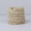 Tira de felpa súper gruesa cifrado barra retorcida 15 mm vellón de coral hecho a mano DIY bolsa de material para cachorro muñeca juguete transfronterizo