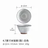 Tigela de Ramen Tendência em Porcelana com Esmalte por Baixo Tigela de Sopa Doméstica Tigela Cônica Tigela Grande de Cerâmica Tigela para Macarrão Japonês Tigela de Arroz Tigela de Refeição