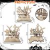 Artesanías de madera transfronterizas para Halloween, Acción de Gracias, candelabro de calabaza, adornos de escritorio, ambiente festivo, productos decorativos de madera