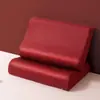Juego de Dos Fundas de Almohada de Tencel Lenzing y Látex para Verano 40x60, Funda de Almohada de Seda Helada para Almohada de Espuma de Memoria de Goma 30x50