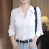 Camisa Elegante de Estilo Maduro Talla Grande para Mujer, Nuevo Estilo Primavera y Otoño 2026, Adelgazante y Versátil, Top Elegante y Único