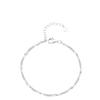 Pulsera de Plata Rota, Estilo Nuevo, Lujo Ligero, Pulsera para Mejor Amiga, Diseño de Nicho, Joyería para Mujer de Plata Rota