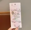 Pinzas para el Cabello Simuladas de Niña Serie Océano, Lindos Pasadores Laterales, Accesorios para el Cabello de Pato para Flequillo de Chicas Calientes, Nuevo Estilo