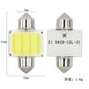 Luz LED de Lectura para Coche 31mm 36mm 39mm 41mm Doble Punta Cob Luz de Techo Bombilla de Luz Interior de Coche