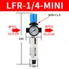 Filtro Redutor de Pressão de Ar Válvula Reguladora de Pressão para Compressor de Ar Unidade Única AW2000-02 AW3000-03 4000-04D