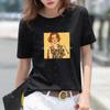 Body para mujer, verano 2021, nuevo estilo coreano, camiseta brillante, seda de hielo, suelta, versátil, talla grande, manga corta, top con lentejuelas