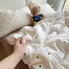 Set de Cuatro Piezas de Gasa de Doble Capa 100% Algodón Grado A para Madre y Bebé Set de Tres Piezas 100% Algodón para Bebé Ropa de Cama Nantong Dormitorio Estudiantil 4