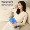 Bolsa de agua caliente de punto convexo, bolsa de agua caliente rellenable, almohada larga en forma de tira para dormir, diseñada específicamente para la columna cervical, utilizada para compresas calientes en el abdomen y la parte baja de la espalda
