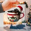 Colgante Nuevo de Navidad Transfronterizo Decoración Navideña para el Hogar Colgante Plano Acrílico Regalo de Navidad