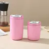 Xícara de Café Minimalista em Formato de Ovo, Mini Garrafa Térmica de Aço Inoxidável 316, Copo de Bolso Portátil, Alto Valor Estético, Caneca Térmica Estilo Deusa
