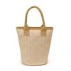 Estilo Coreano Artístico Tejido 2025 Otoño Nuevo Diseño de Moda Bolso Cubo de Alto Valor Moda Versátil Bolso de Mano Bolso de Viaje