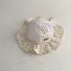 Sombrero de Pescador para Niños, Estilo Delgado de Verano, Sombrero de Sol de Ala Ancha, Sombrero de Sol para Bebé Niña, Sombrero de Sol Versátil para Niñas de Primavera y Otoño