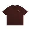 Camiseta de Verano Nueva 2026 Vintage Yidao con Logo de Letra Minimalista Japonés para Hombre, Corte Holgado, Hombro Caído, Versátil Casual de Manga Corta