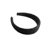 Diadema de Lana de Alta Gama para Otoño e Invierno con Borde Ancho y Cabeza de Esponja, Elegante y con Estilo Accesorio para el Cabello, Suave y Versátil, Pinza para el Cabello de Top
