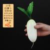 Venta al por mayor de fábrica modelo de verdura de simulación personalizado espuma maíz verde pepino decoraciones de cocina accesorios para jugar