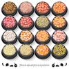 Cross-Border 16 cores série de alimentos cerâmica macia mista Set Ultra-fino maquiagem esmalte esmalte materiais de joias de unhas