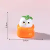 Plátano Fruta Linda Creativa Pollo Pequeño Muñeca Mengli Decoración DIY Accesorios Colgantes Paisaje en Miniatura Adornos Pequeños de Escritorio