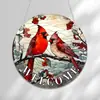 Decoraciones Transfronterizas Nuevas de Acrílico Abeja Gallo Colibrí Insecto Flor para Porche Colgante de Ventana para el Hogar