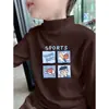 Camiseta Interior de Felpa Cepillada para Niños, Estilo Nuevo Otoño/Invierno 2026, Cuello Semi-Alto, Ropa Interior Cálida, Top Casual, Moderno