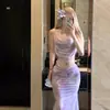 Bikini de Dos Piezas para Mujer, Estilo Sexy Puro Deseo, Falda Larga, Adelgazante, Poliéster de Alta Gama, Tono de Color Fuente Termal 9223