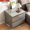 Mesita de noche Personalizada Simple Moderna para Dormitorio Gabinete de Almacenamiento para el Hogar Económica Multifuncional Mesita de Noche con Almacenamiento