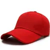 Tablero de lienzo bueno gorra de béisbol de ala grande soporte para impresión de LOGOTIPO personalizado bordado punto circunferencia de cabeza grande ala extendida