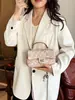Bolso de Cadena con Patrón de Diamantes para Mujer 2026 Nuevo Bolso de Hombro de Moda para Mujer, Bolso Cruzado Pequeño Estilo Chanel para el Día a Día con un Toque de Lujo