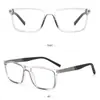 Gafas de Sol al por Mayor Modelo Nuevo Tr90 Transfronterizas, Monturas Cuadradas Retro de Ancho Estrecho, Se Pueden Montar con Lentes Graduados