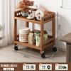Carrinho móvel Rack de armazenamento multicamadas Sala de chá Mesa de chá Rack de armazenamento de piso Mesa lateral Xícara de chá Rack de exibição de conjunto de chá