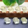 Cristal Púrpura y Blanco Natural, Hazte Rico Inmediatamente, Agujero Pasante Tridimensional de Doble Cara Pieza de Tallado para Accesorio de Pulsera DIY, Nuevo Modelo 2026