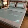 Nuevo Modelo 2025 Esterilla Refrigerante, Esterilla de Ratán Hielo, Esterilla de Seda Hielo, Esterilla de Aire Acondicionado con Sensación Fresca - Esterilla de Ratán Hielo