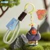 Muñeco de Monstruo Pequeño Auténtico de Dibujos Animados de la Montaña Langlang Llavero de Muñeco Periférico de Anime Colgante para Bolso Accesorios Pequeño Regalo