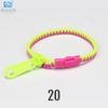 Pulseira com zíper infantil personalizada de 5 cores, moda coreana, estilo ol, cor doce, pulseira de personalidade, suprimento para banca, atacado