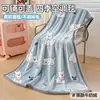 Manta Gruesa de Franela Polar para Siesta en la Oficina Manta para Aire Acondicionado Manta tipo Throw Manta para Sofá Polar Doble Cara Para Cama Manta de Regalo de Invierno