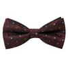 Gravata borboleta jacquard masculina para festa de casamento, noivo e padrinhos, acessórios formais, atacado em estoque