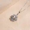 Collar de Perlas de Trébol de Cuatro Hojas