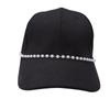 Acessórios para chapéu Amazon Hot Selling Fashion Spike Rivet Pendant Love Pearl Chain Hat Accessories