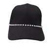 Acessórios para chapéu Amazon Hot Selling Fashion Spike Rivet Pendant Love Pearl Chain Hat Accessories